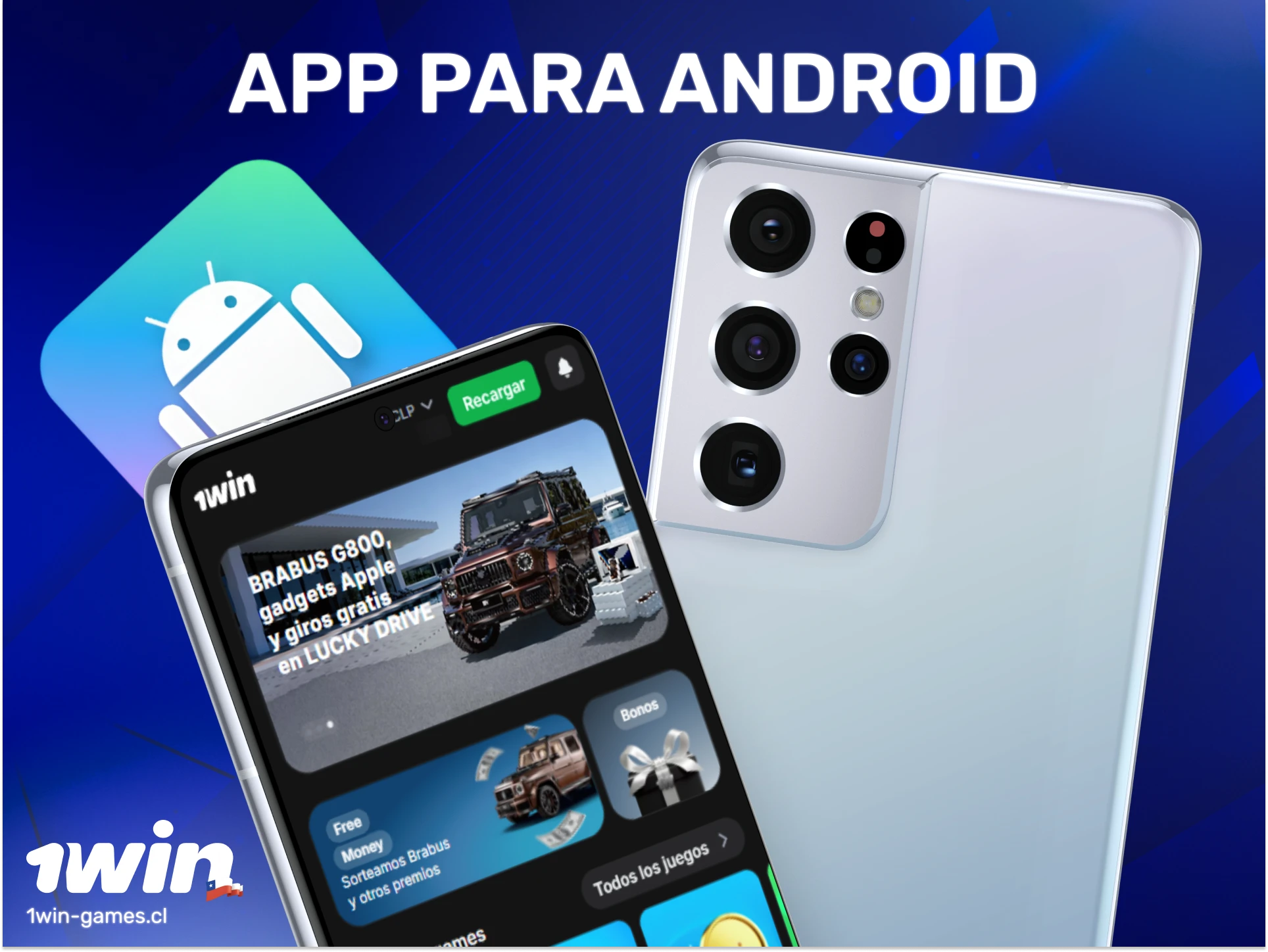 Instala la App de 1win Casino en Android y comienza a apostar.