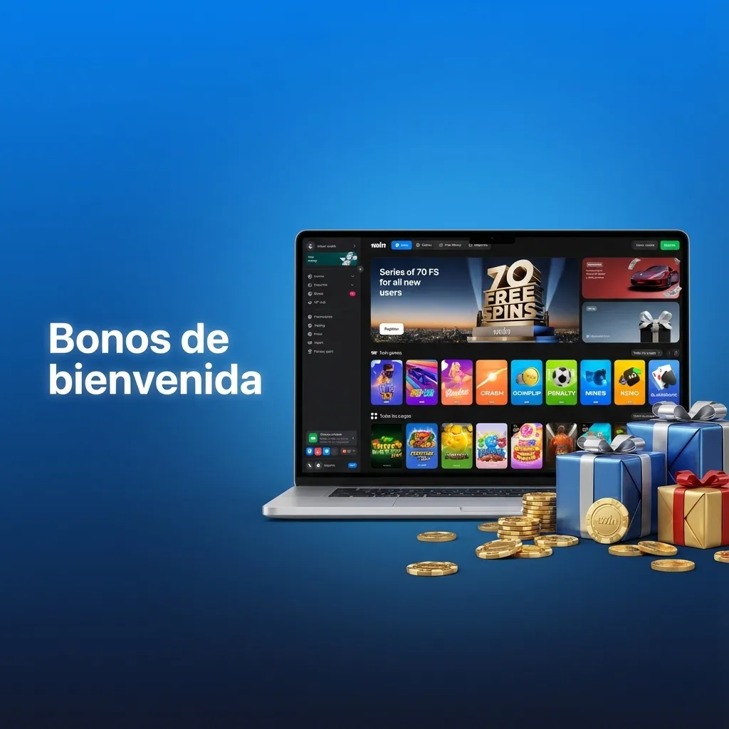Banner en español que destaca bono de bienvenida hasta 500% y 1.920.000 CLP para casino, tragamonedas y apuestas deportivas