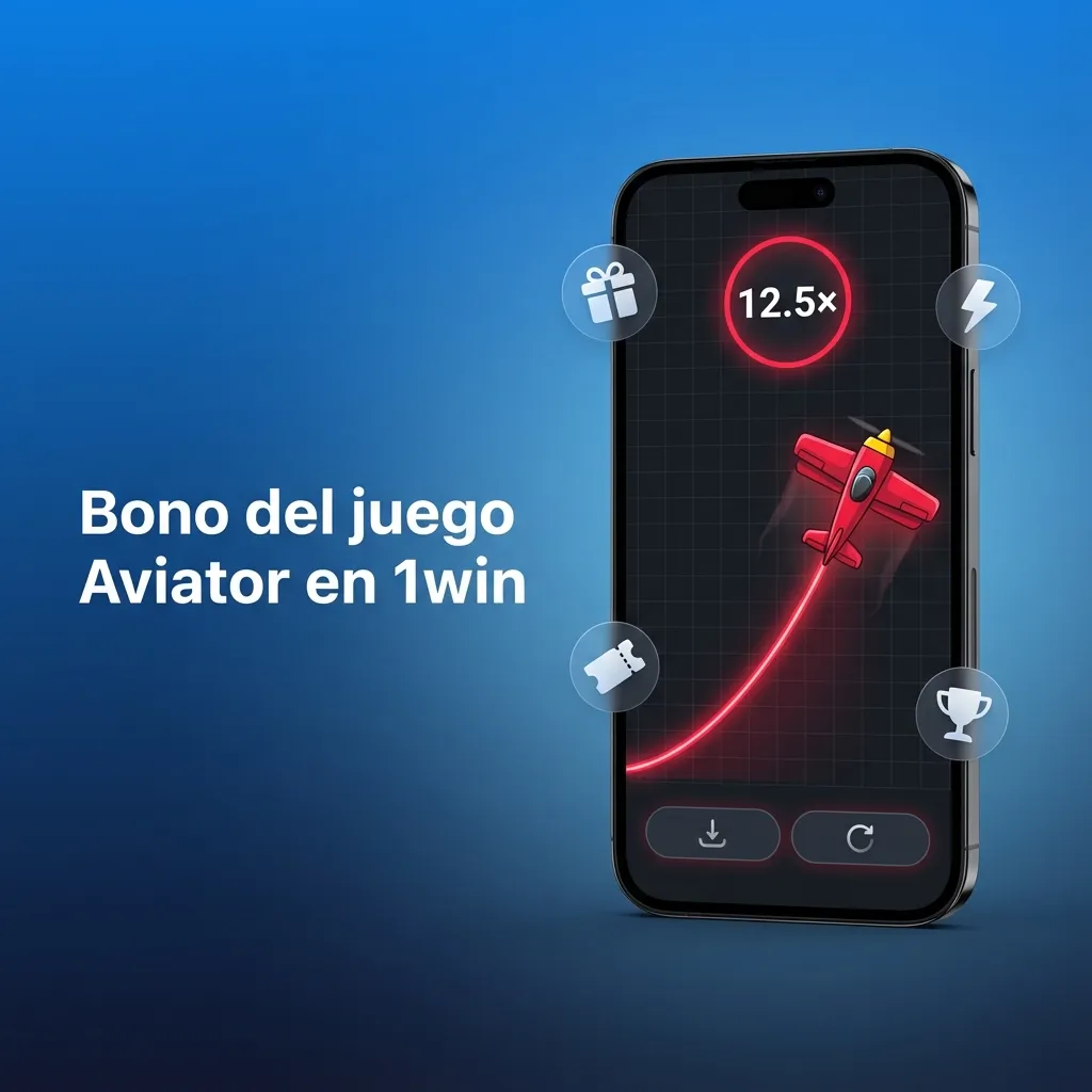 Banner de bono Aviator en 1win: bienvenida hasta 500% y 1.920.000 CLP para casino y apuestas en el juego