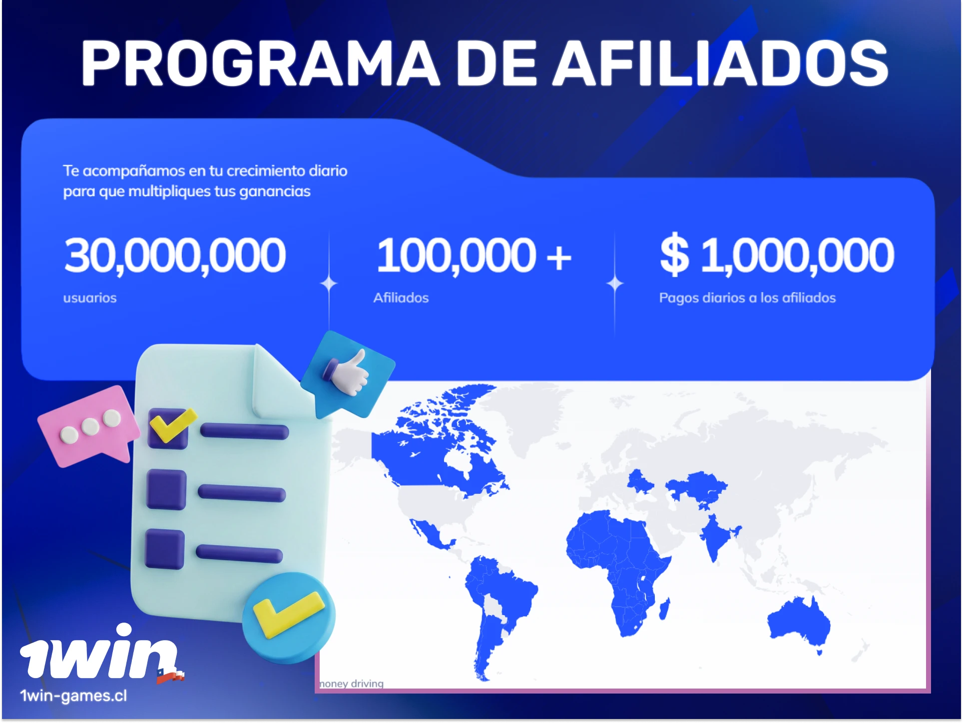 Únete al programa de afiliados de 1win y genera ganancias por tus referidos hoy.