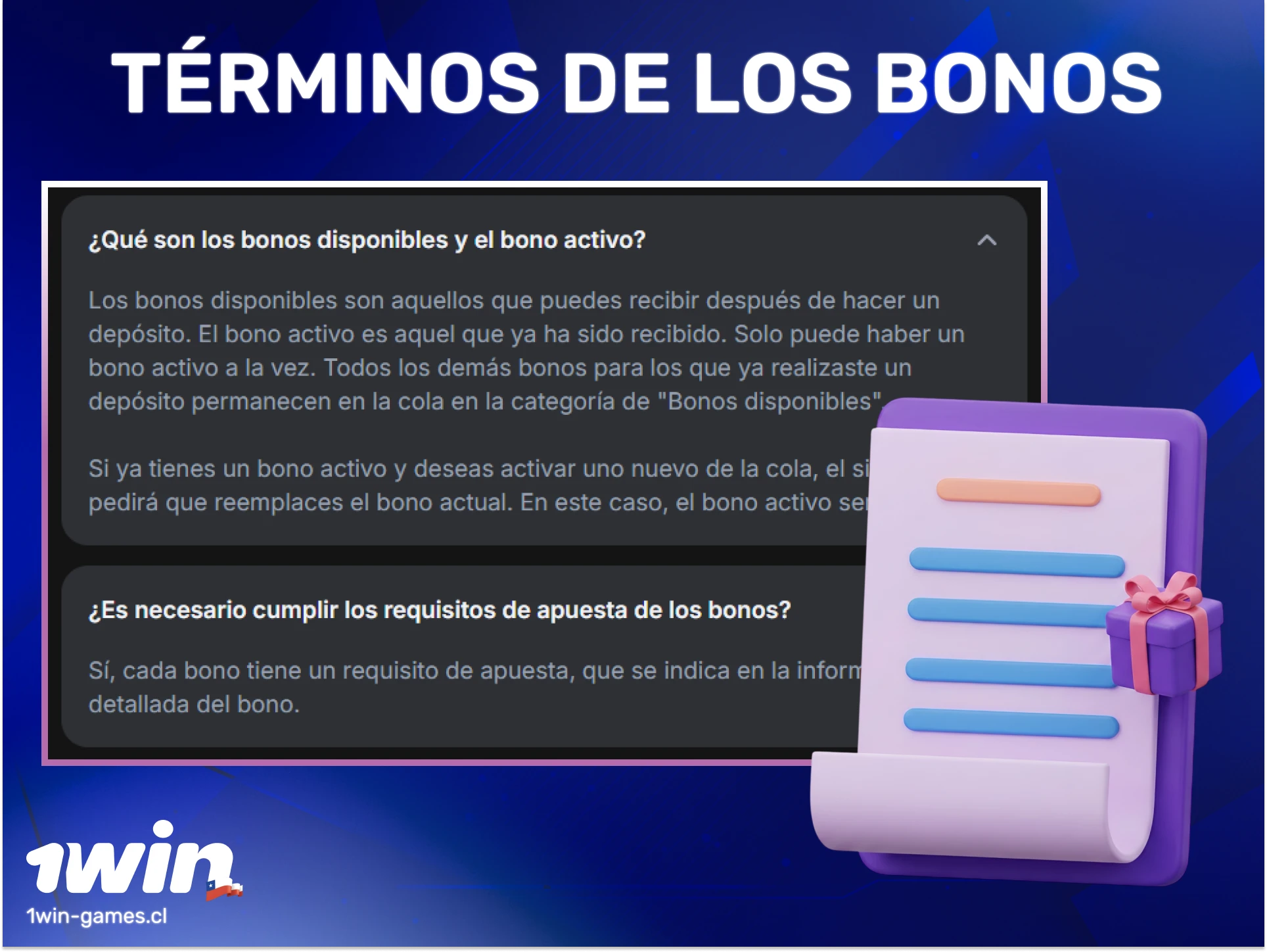 Consulta los términos de los bonos en 1win para jugar de forma segura и ganar hoy.